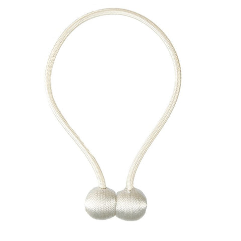 Image of Magnetic Pearl Ball Curtain Tiebacks Tie Backs Holdbacks Buckle Clips Accessory Curtain Rods Accessoires