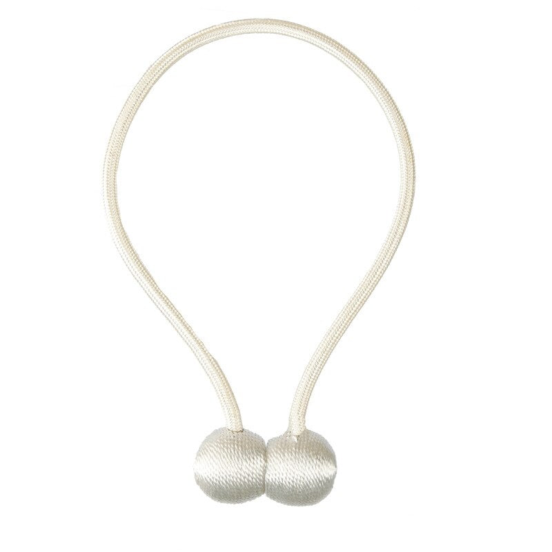 Magnetic Pearl Ball Curtain Tiebacks Tie Backs Holdbacks Buckle Clips Accessory Curtain Rods Accessoires